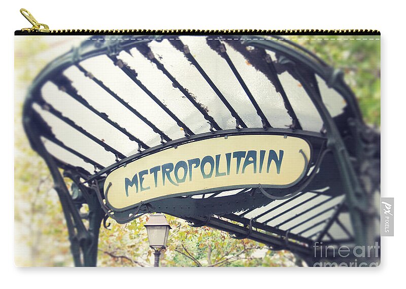 Photography Zip Pouch featuring the photograph Back in Time by Ivy Ho