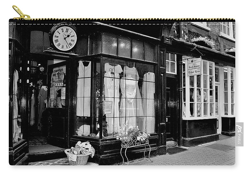 Vintage Zip Pouch featuring the photograph Back In Time by Pennie McCracken