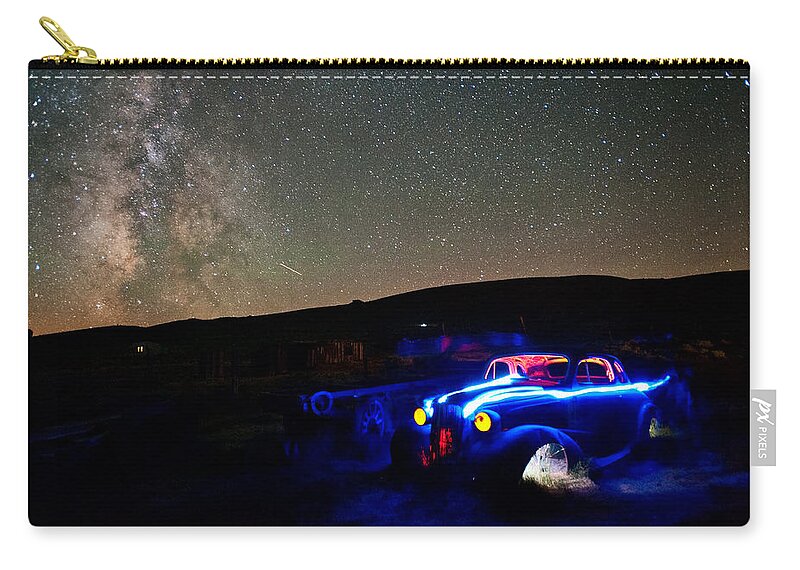 Night Zip Pouch featuring the photograph Back to Life by Cat Connor