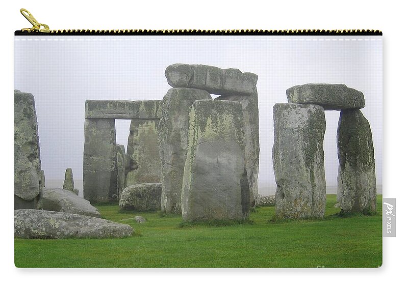 Stonehenge Carry-all Pouch featuring the photograph Balance by Denise Railey