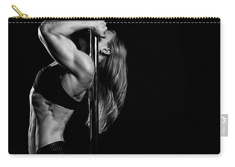 Balance Zip Pouch featuring the photograph Balance of Power 2012 Poise by Monte Arnold