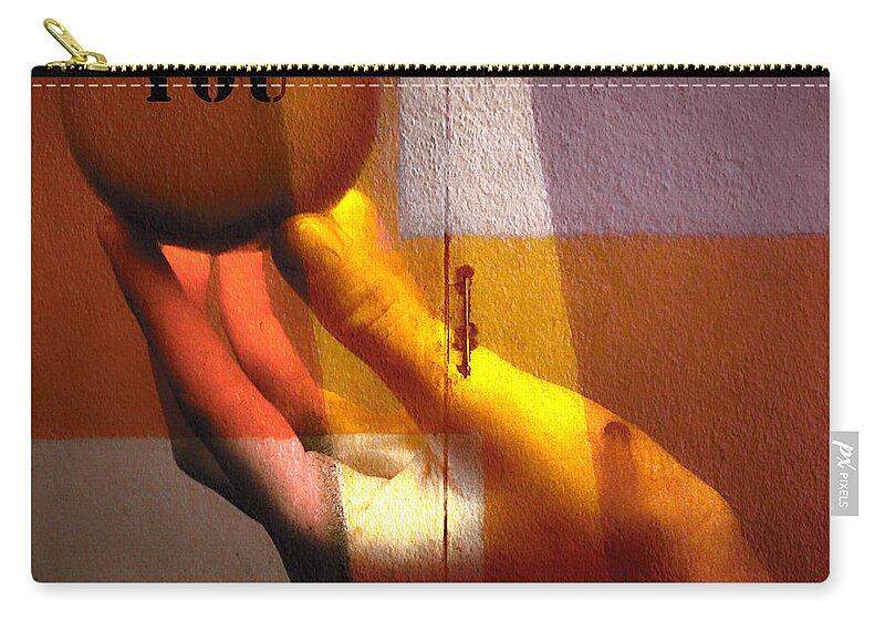 Abstracta Zip Pouch featuring the photograph Be You by J C