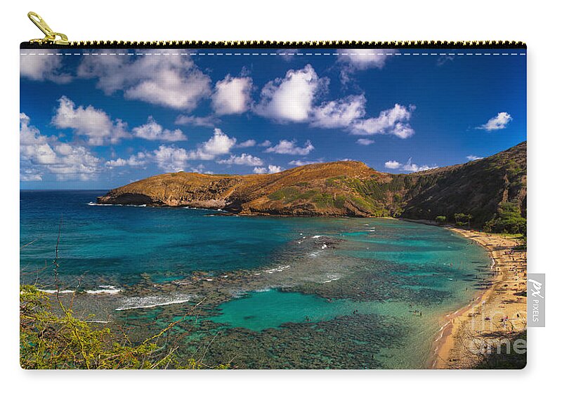 Hawaii Zip Pouch featuring the photograph Beautiful Day by Anthony Michael Bonafede