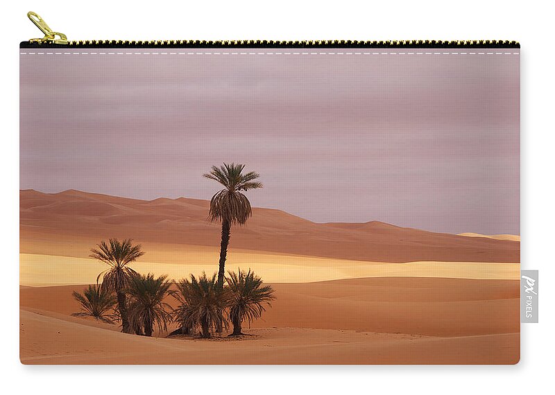 Desert Zip Pouch featuring the photograph Beautiful desert by Ivan Slosar