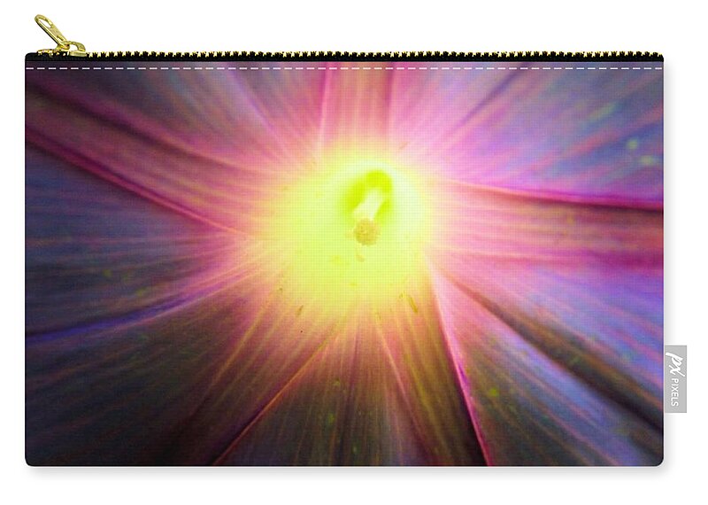 Flower Zip Pouch featuring the photograph Beauty Lies Within by Robyn King