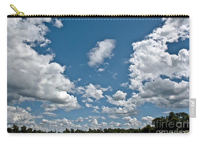 Sky Carry-all Pouch featuring the photograph Big Sky by Cheryl Baxter