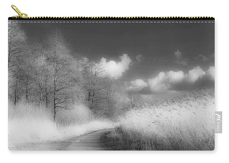 Elfhoevenplas Zip Pouch featuring the photograph Black is beautiful-4 by Casper Cammeraat