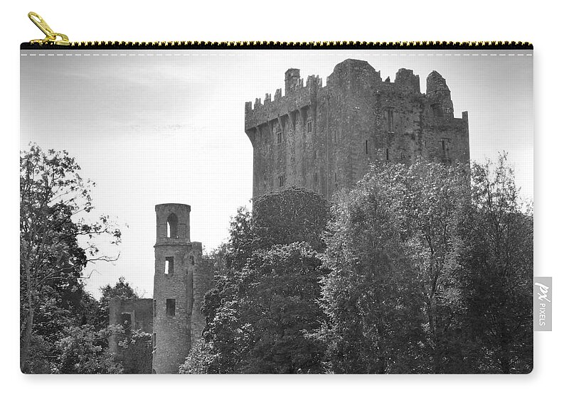 Ireland Zip Pouch featuring the photograph Blarney Castle by Mike McGlothlen