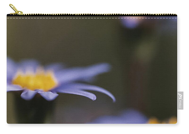 Felicia Zip Pouch featuring the photograph Blue Haze by Caitlyn Grasso