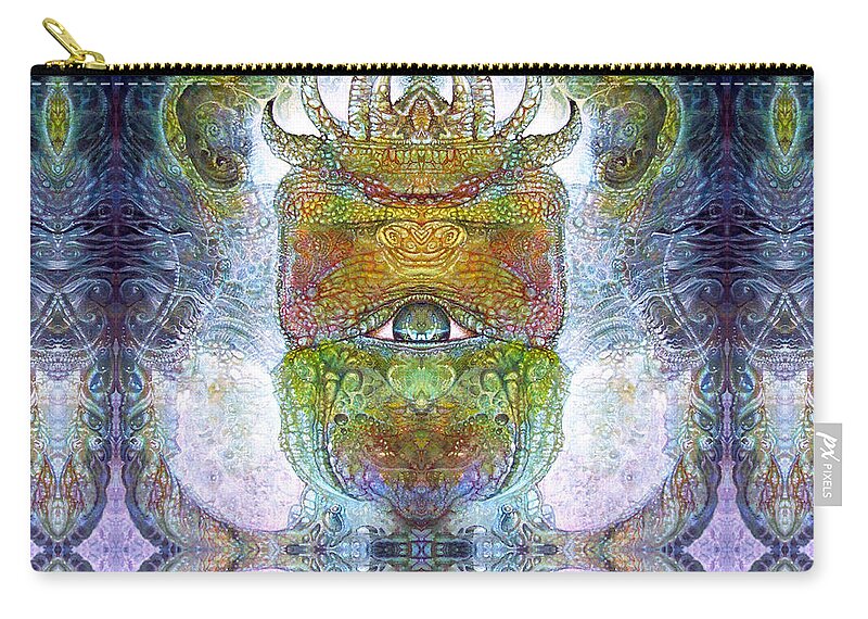 \bogomil Variations\ \otto Rapp\ \ Michael F Wolik\ Surrealism Carry-all Pouch featuring the digital art Bogomil Variation 15 by Otto Rapp