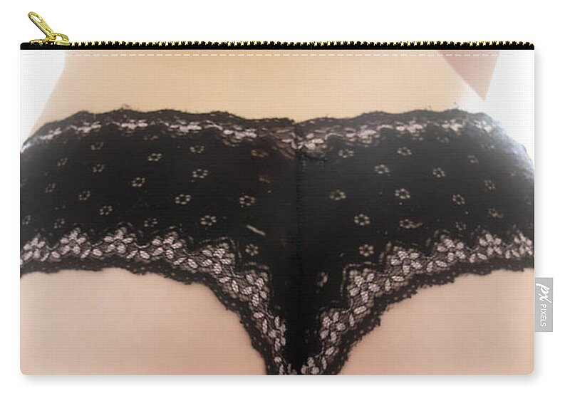 Butt Zip Pouch featuring the photograph Bottoms Up by Rick Kuperberg Sr