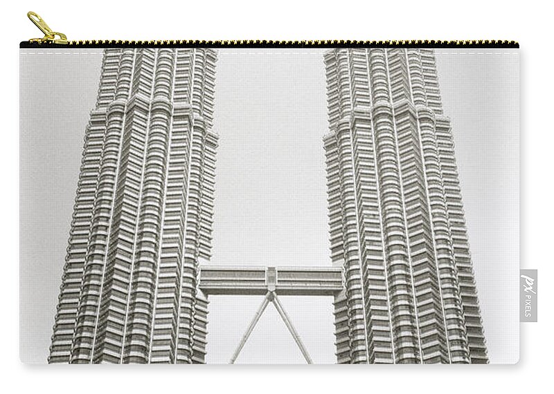 Petronas Towers Zip Pouch featuring the photograph Brave New World by Shaun Higson