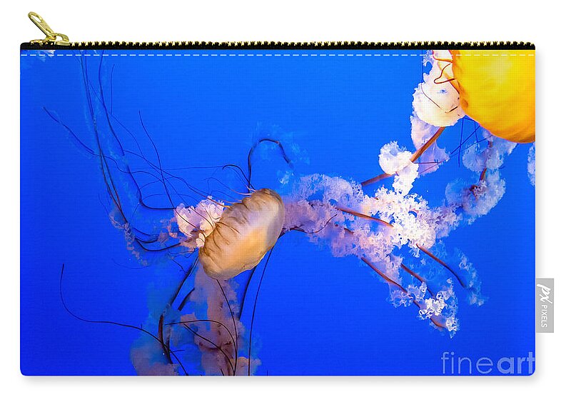 Deep Zip Pouch featuring the photograph Brilliant Beauties by Cheryl Baxter