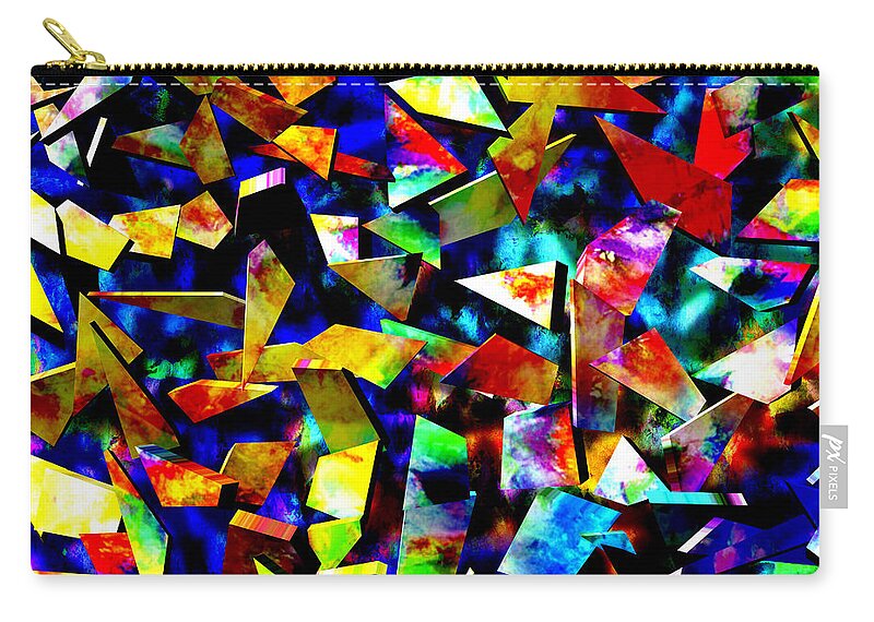 Nag004163c Zip Pouch featuring the photograph Broken Silence No.6 by Edmund Nagele FRPS
