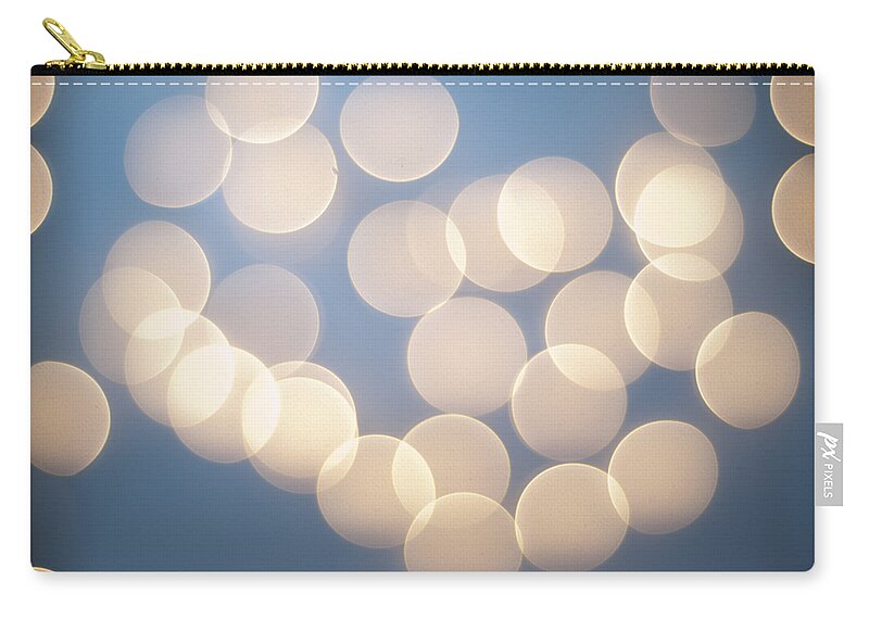 Bokeh Carry-all Pouch featuring the photograph Bubbly Bokeh by Christi Kraft