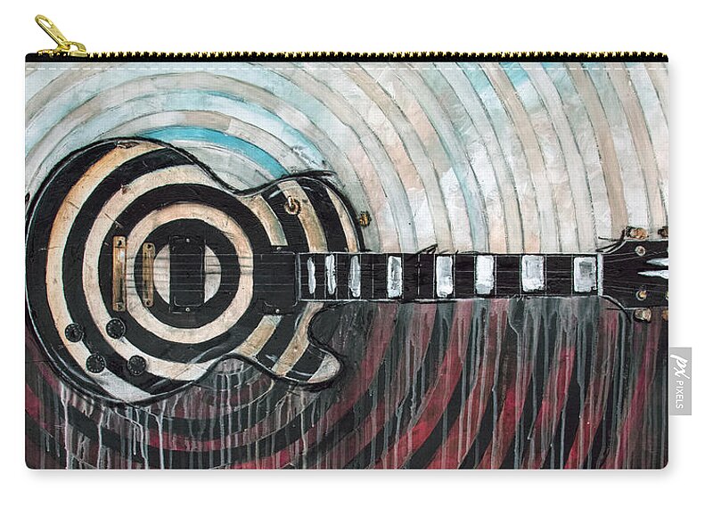 Music Zip Pouch featuring the painting The Grail by Sean Parnell