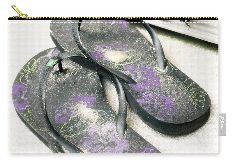 Butterfly Zip Pouch featuring the photograph Butterfly Summer by Angela DeFrias
