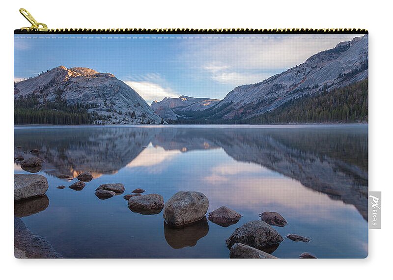 Landscape Zip Pouch featuring the photograph Calm by Jonathan Nguyen