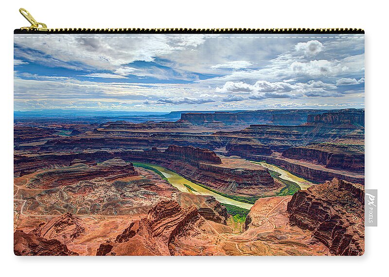 American Zip Pouch featuring the photograph Canyon Country by Chad Dutson