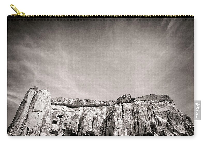 Prehistoric Era Zip Pouch featuring the photograph Cappadocia by Temizyurek