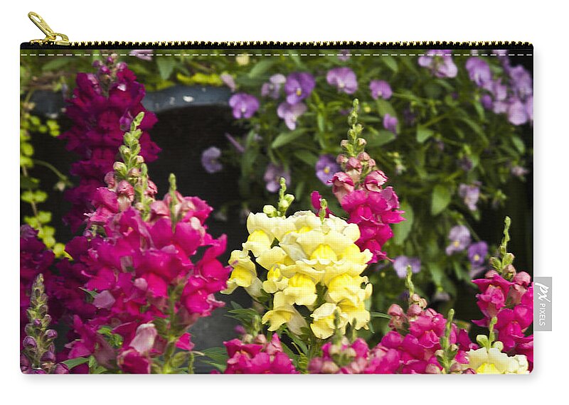 Cumc Zip Pouch featuring the photograph Cascade of Color by Charles Hite