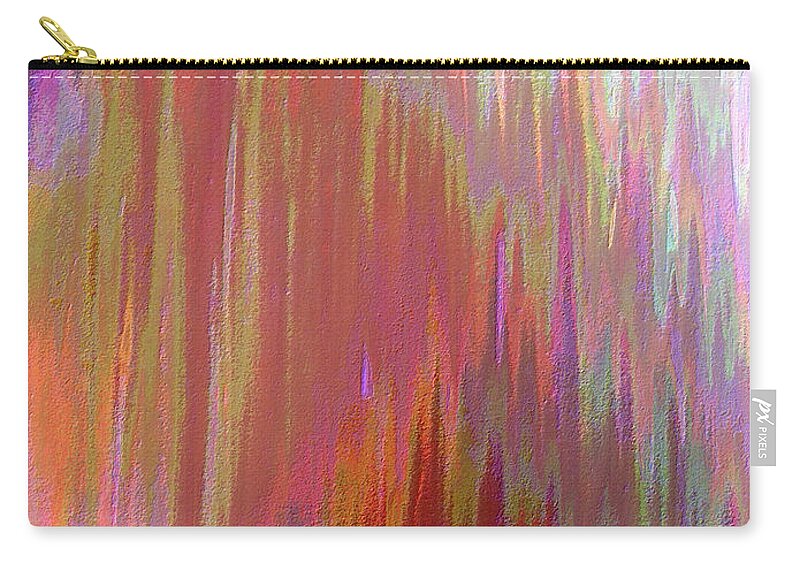 Celeritas Zip Pouch featuring the mixed media Celeritas 94 by Leigh Eldred