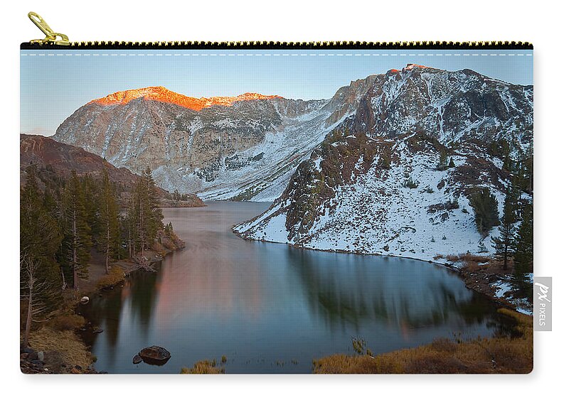 Landscape Zip Pouch featuring the photograph Change of The Season by Jonathan Nguyen