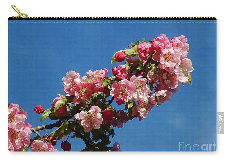 Nature Zip Pouch featuring the photograph Chinese Apple 2 by Rudi Prott