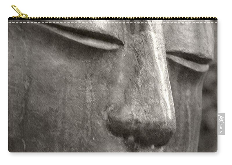 Buddha Carry-all Pouch featuring the photograph Clarity by Eileen Gayle