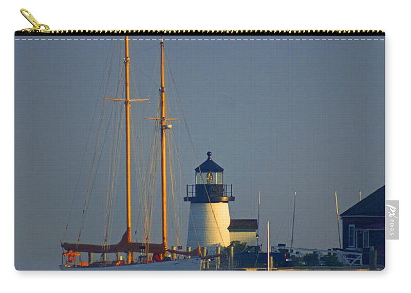 Mystic Zip Pouch featuring the photograph Cloaked by Joe Geraci