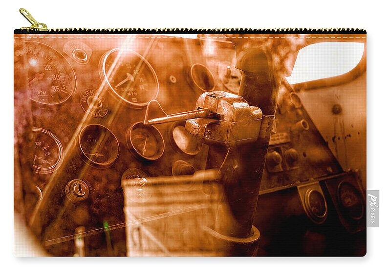 Texas Zip Pouch featuring the photograph Cluster by Erich Grant