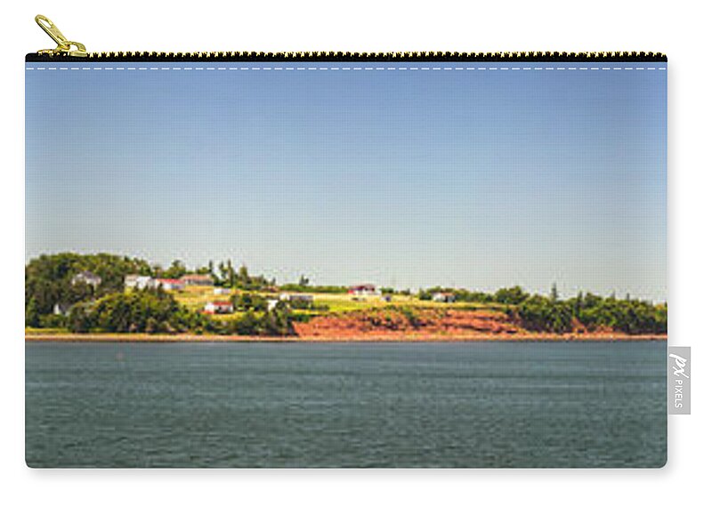 Pei Carry-all Pouch featuring the photograph Coastal view of Prince Edward Island Canada by Elena Elisseeva