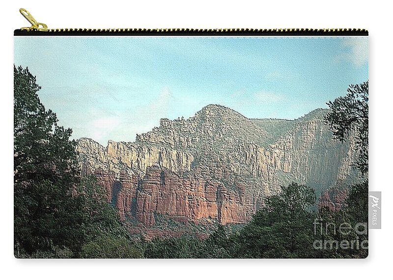 Coconino Zip Pouch featuring the photograph Coconino National Forest by Kathleen Struckle