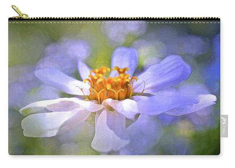 Floral Zip Pouch featuring the photograph Color 121 by Pamela Cooper
