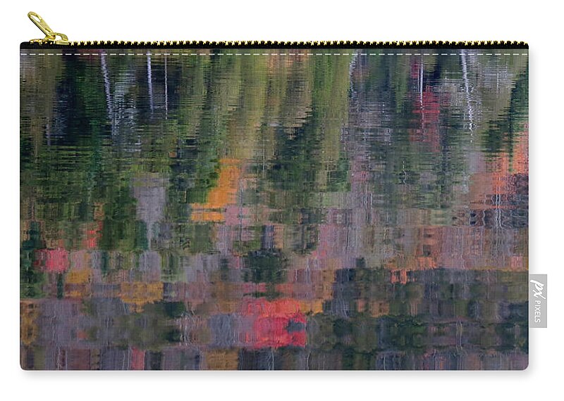 Reflection Zip Pouch featuring the photograph Colors of Fall by Jean Macaluso
