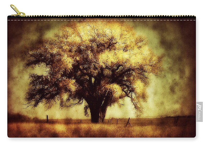 Trees Zip Pouch featuring the photograph Cottonwood 4 by Julie Hamilton