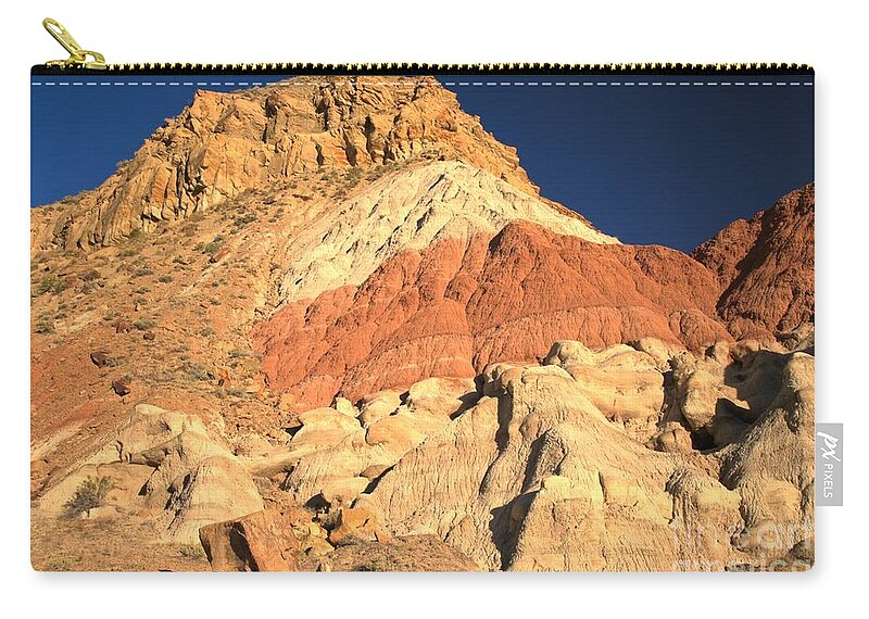 Cottonwood Road Zip Pouch featuring the photograph Cottonwood Variety Landscape by Adam Jewell