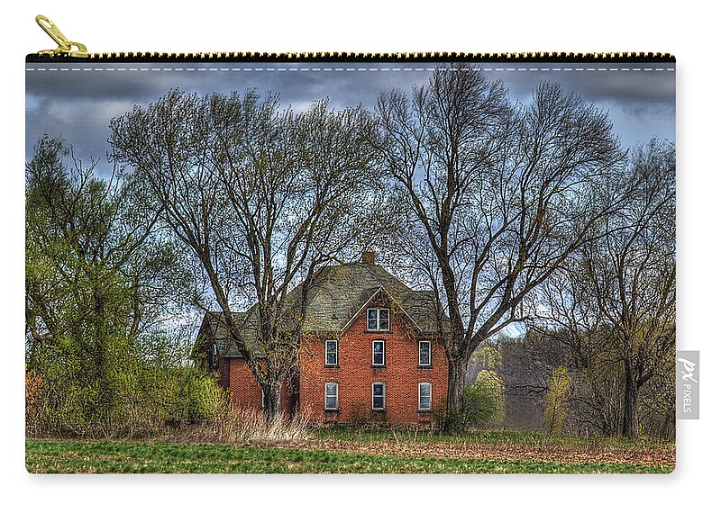 Brick House Carry-all Pouch featuring the photograph Country Home by Thomas Young