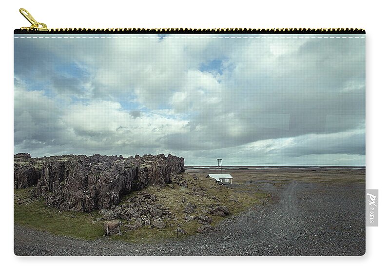 Tranquility Zip Pouch featuring the photograph Countryside by Oscar Wong