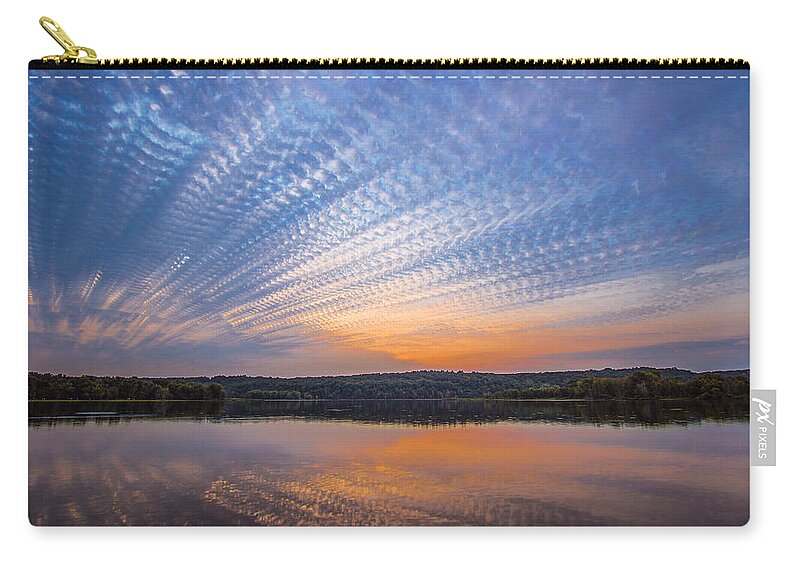 Timestack Carry-all Pouch featuring the photograph Crochet the Sky by Adam Mateo Fierro