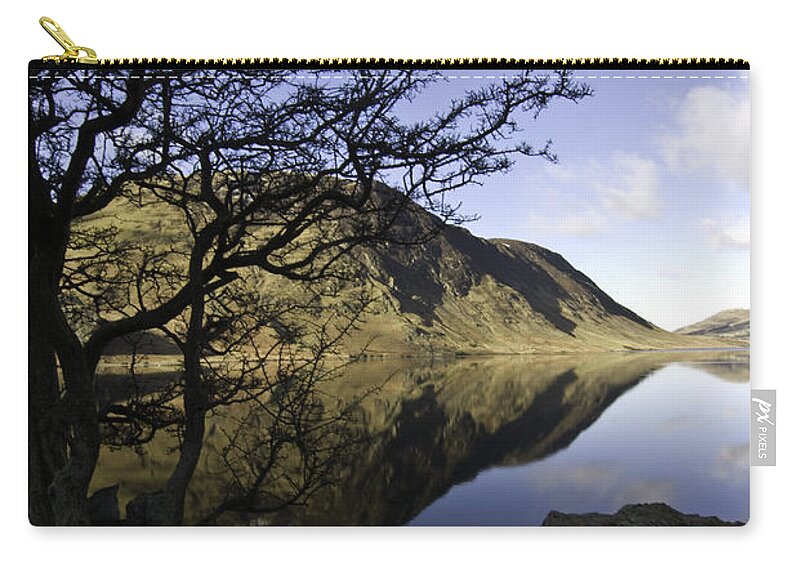 Buttermere Zip Pouch featuring the photograph Crummock Water - 6 by James Lavott
