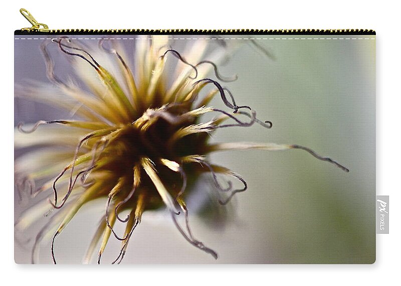 Nature Zip Pouch featuring the photograph Curls by Tracy Male