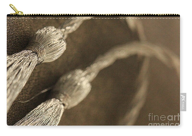  Bind Carry-all Pouch featuring the photograph Decorative Tassel by Amanda Mohler