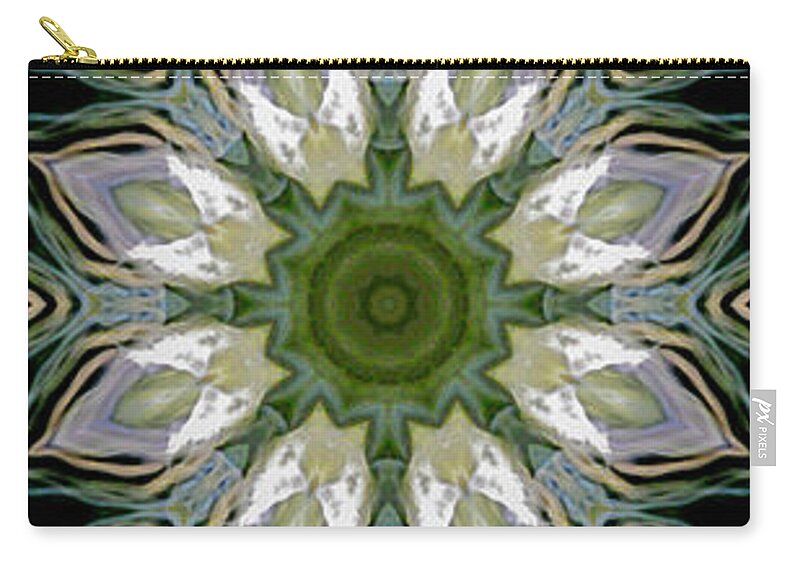 Mandala Zip Pouch featuring the photograph Delight 11 by Lisa Lipsett