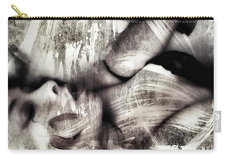  Zip Pouch featuring the photograph Depleted by Jessica S