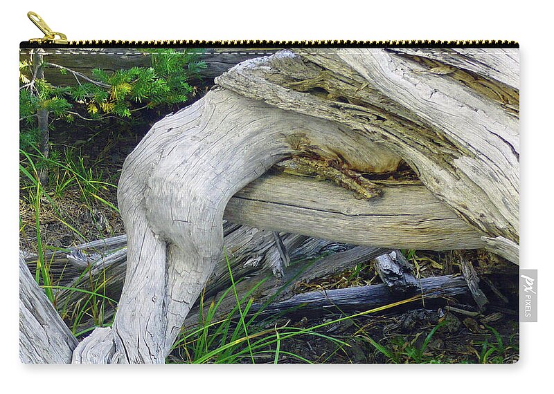 Abstract Carry-all Pouch featuring the photograph Devoured by Lauren Leigh Hunter Fine Art Photography