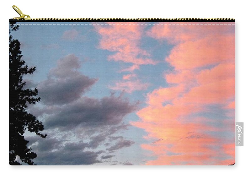 Divided Unity Zip Pouch featuring the photograph Divided Unity by Will Borden