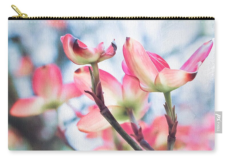 Dogwood Tree Zip Pouch featuring the photograph Dogwood Tree by Colleen Kammerer