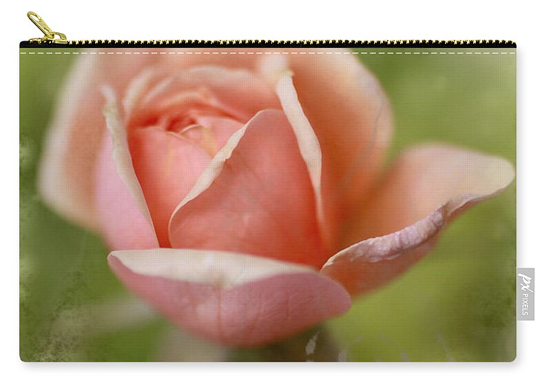 Dream Rose Zip Pouch featuring the photograph Dream Rose by Bellesouth Studio