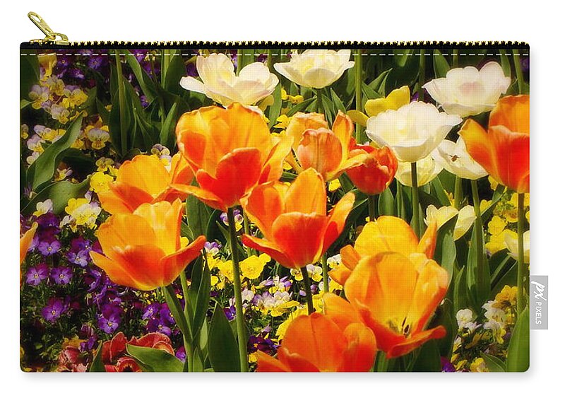 Fine Art Zip Pouch featuring the photograph Dreaming in Color by Rodney Lee Williams